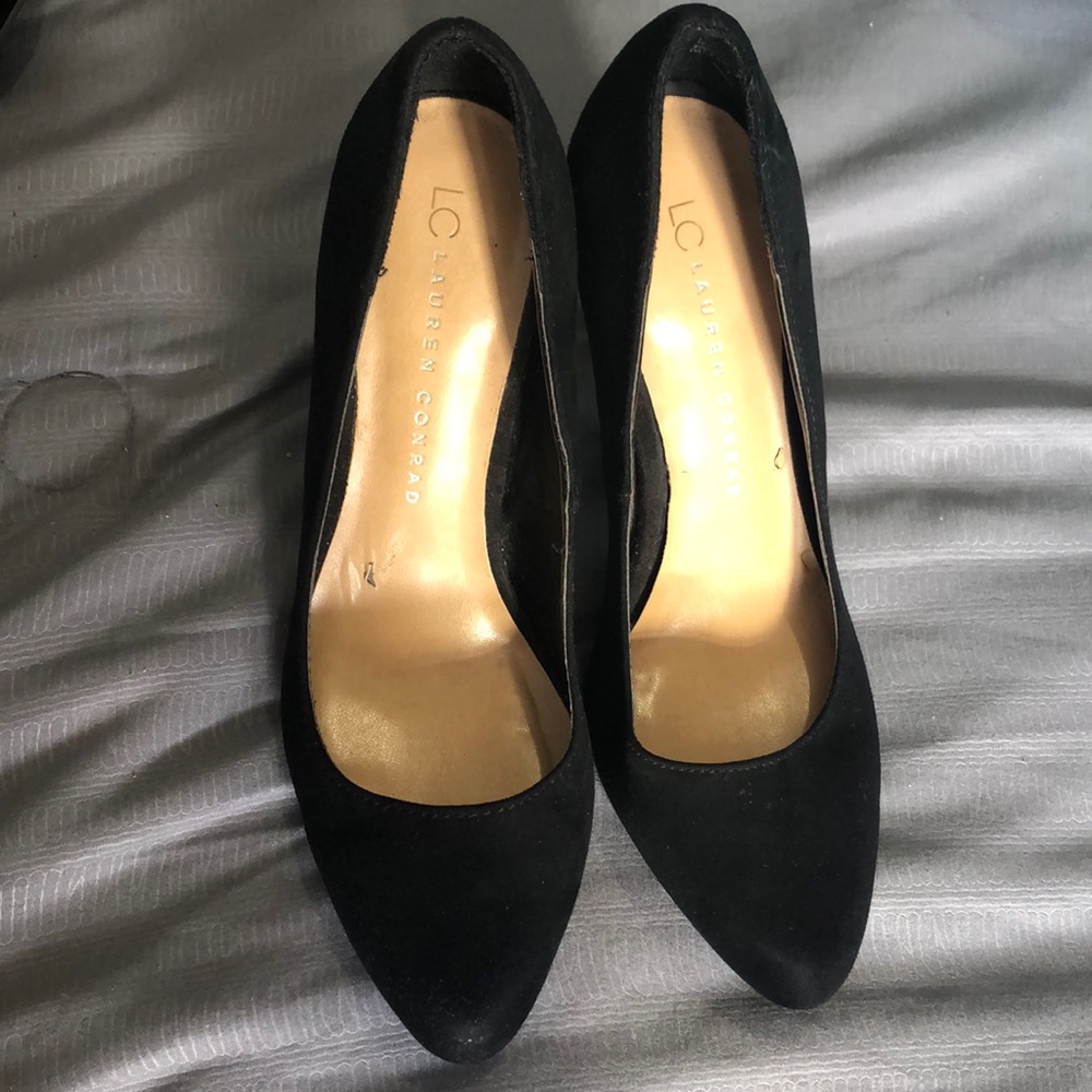 Black heels